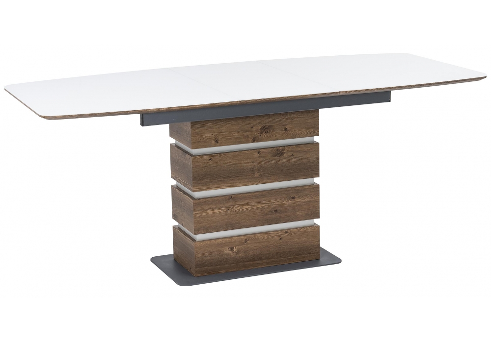 Обеденные столы, Стол стеклянный Фернан (белый)