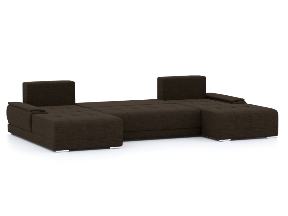 Гостиная, Диван-кровать П-образный Нордвикс, рогожка Люкс