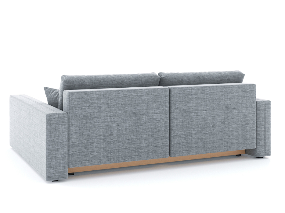 Диваны угловые в гостиную, Диван-кровать угловой Брест 2 секции еврокнижка, рогожка