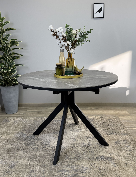 Обеденные столы, Стол KENNER AR1000 раздвижной, керамика 