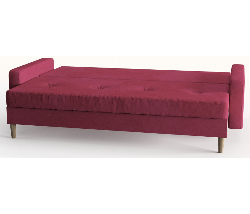 Диваны с ящиком для белья, Диван-кровать Belfast, независимый пружинный блок, велюр