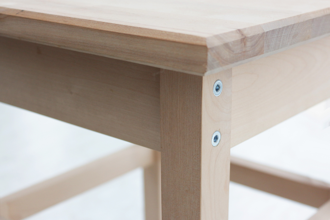 Табуреты, Табурет для кухни деревянный на прямых ножках