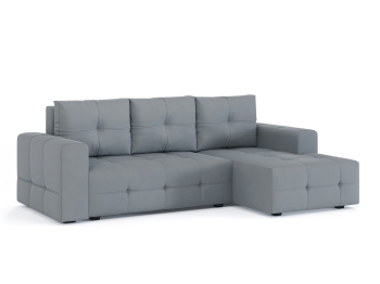 Диван-кровать угловой Прадо, еврокнижка, велюр