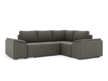 Диван-кровать угловой Хавьер 1 ПБ еврокнижка, рогожка Люкс