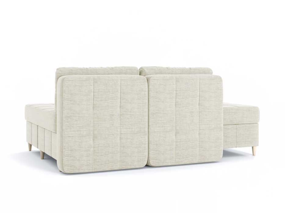 Диваны угловые в гостиную, Диван-кровать угловой Оливер Люкс 2 еврокнижка-трансформер, рогожка