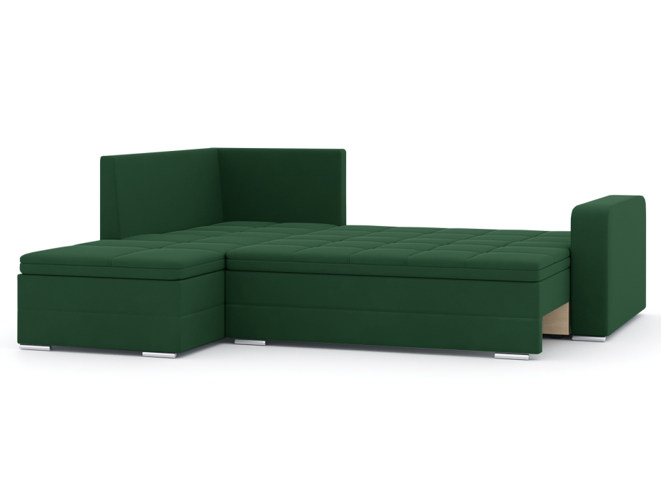 Диваны угловые в гостиную, Диван-кровать угловой еврокнижка Бромен, рогожка