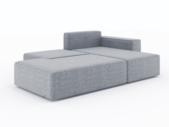 Диван-кровать угловой Кензо еврокнижка, рогожка Люкс