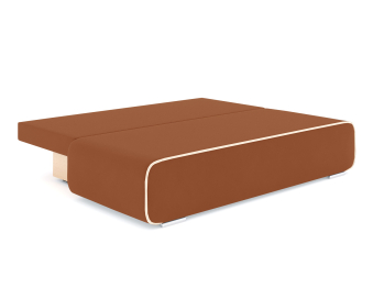 Диван-кровать еврокнижка Лаки, велюр