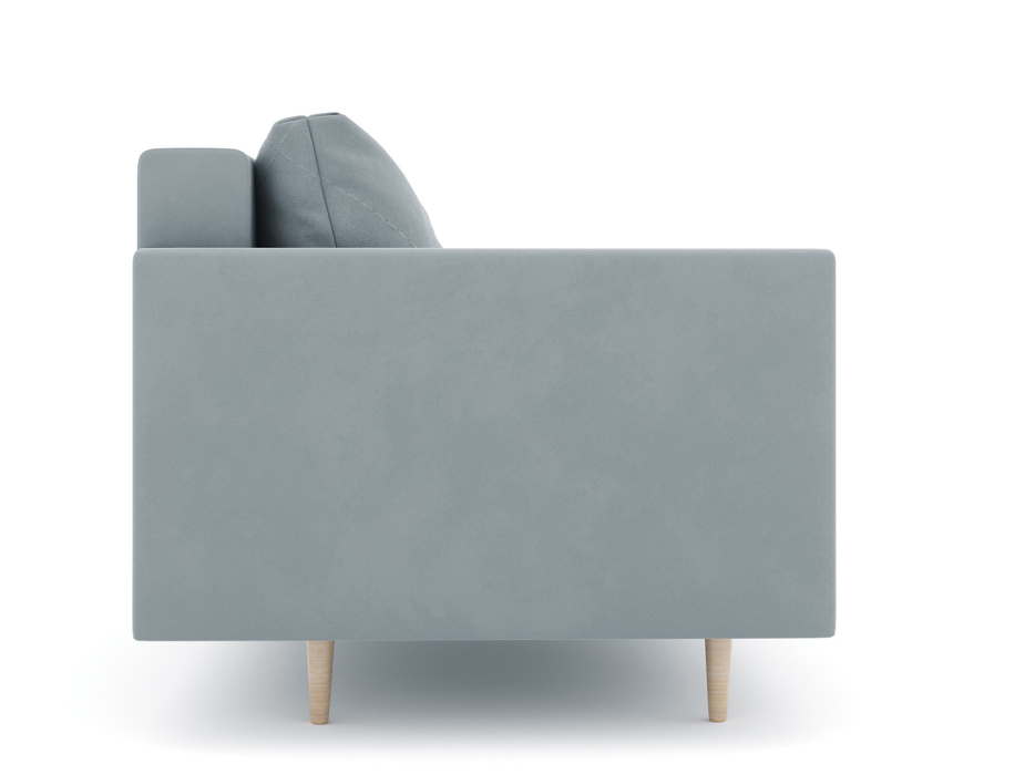 Диваны прямые кухонные, Диван прямой нераскладной Милли мини 2-х  местный с подлокотниками, велюр