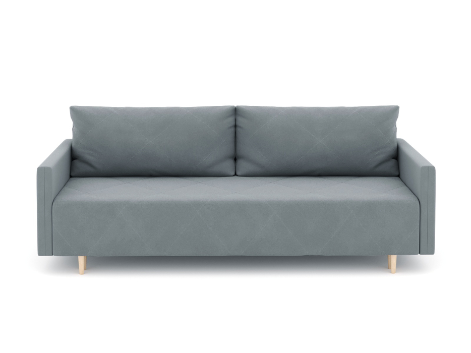 Диваны еврокнижки, Диван-кровать Милли с подлокотниками, велюр