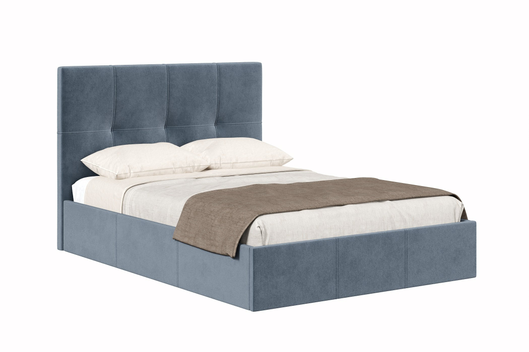 Мягкая кровать, Кровать Марсель 1200 с подъёмным механизмом, велюр