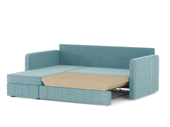 Диван-кровать угловой Cлим дельфин, рогожка