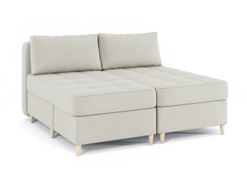 Диван-кровать угловой Оливер 2 еврокнижка-трансформер, велюр