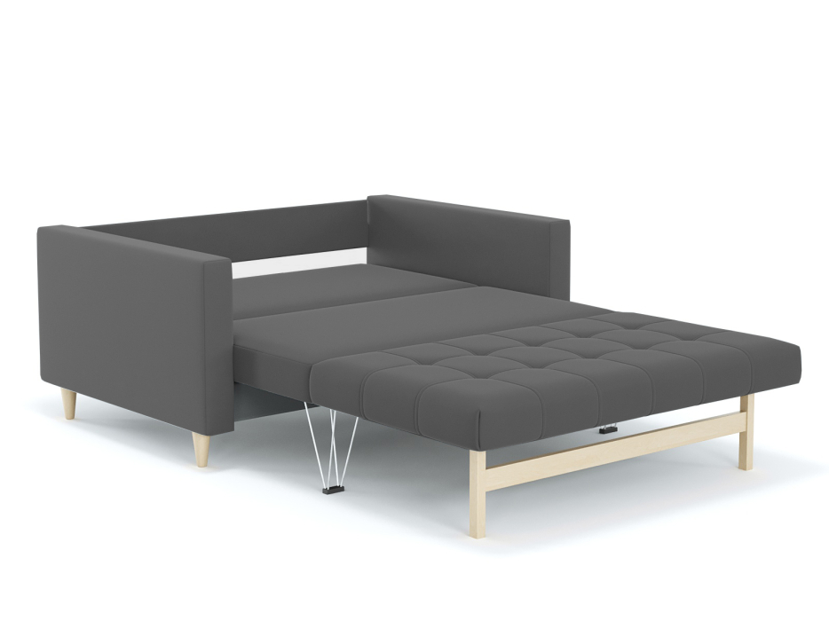 Диваны еврокнижки, Диван-кровать еврокнижка Квадро, велюр