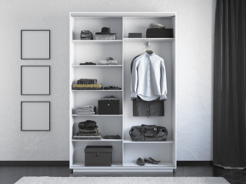 Шкаф-купе Экспресс 2-х дверный Фотопечать Калейдоскоп Стекла 120х45х240