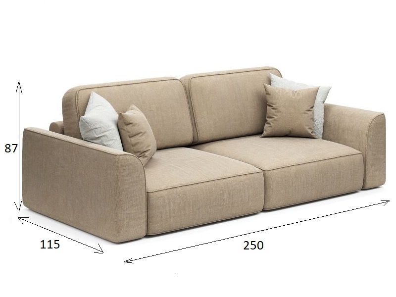 Мягкая мебель, Диван-кровать Сиэтл,еврокнижка,велюр