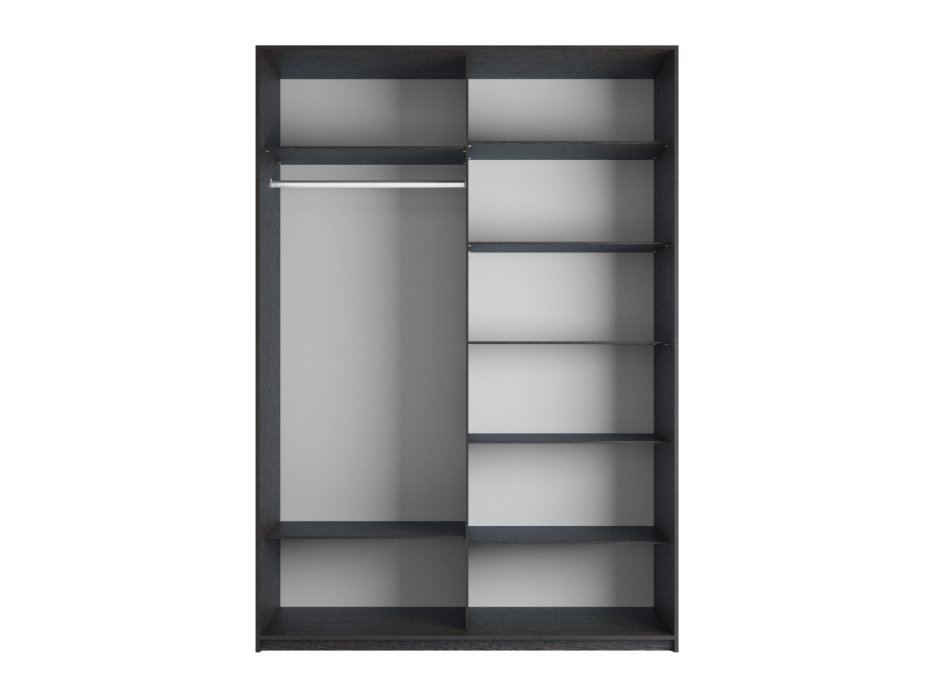 Шкафы-купе 2-х дверные, Шкаф-купе Прайм 2-х дверный ДСП/Стекло фисташка/Доводчики 160х57х230