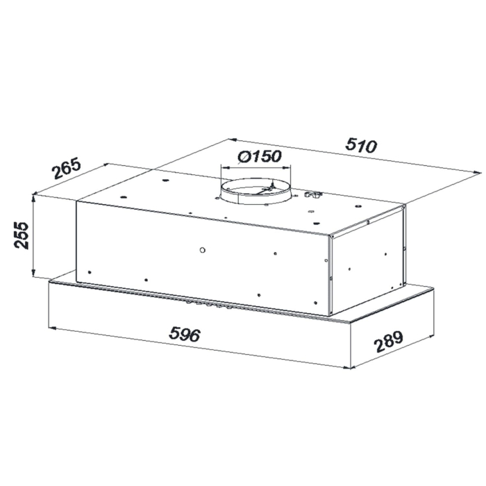 Вытяжки, Кухонная вытяжка Konigin Aerin 60