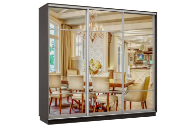 Шкаф-купе Премьер Лайт 54 (11;11;11) трехдверный