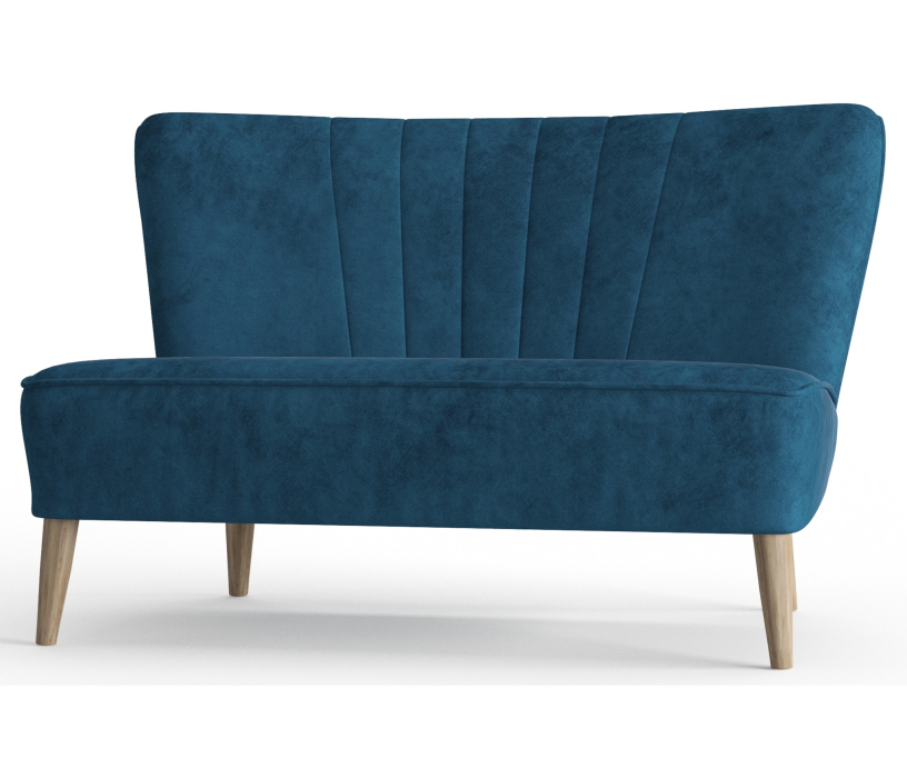 Дизайнерские диваны для гостиной, Диван прямой Зола, Велюр