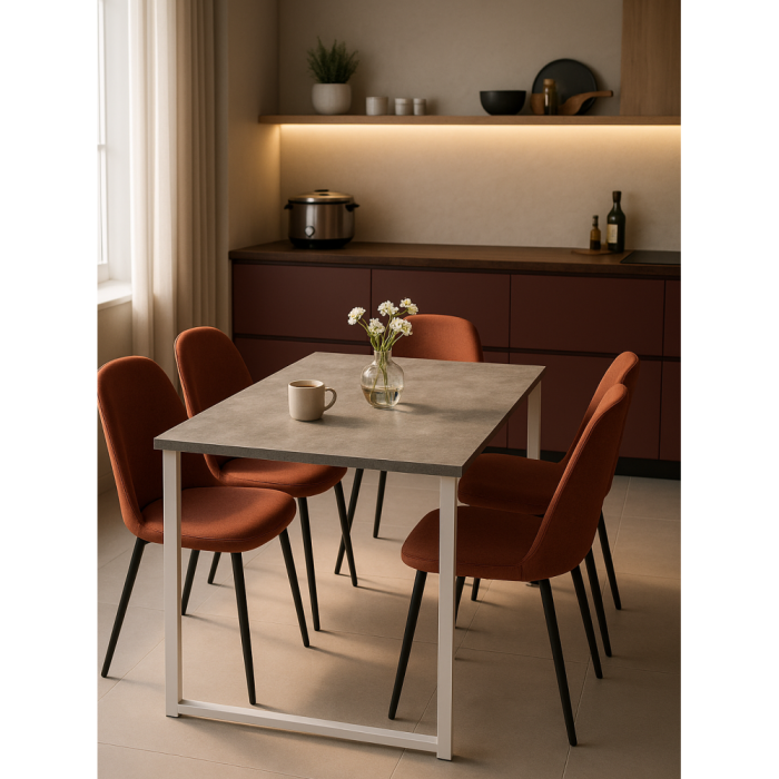 Обеденные столы, Деревянный стол Лиман 117 x 77 (белые ноги)