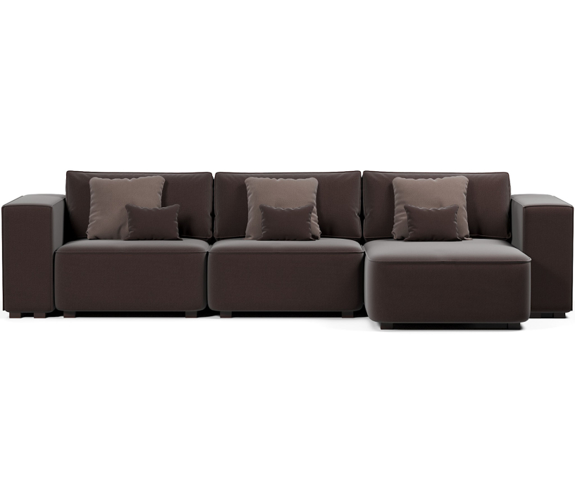 Диваны угловые, Диван-кровать угловой еврокнижка Сиэтл, велюр