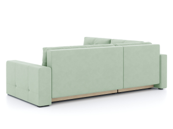 Диван-кровать угловой Леос НПБ, велюр