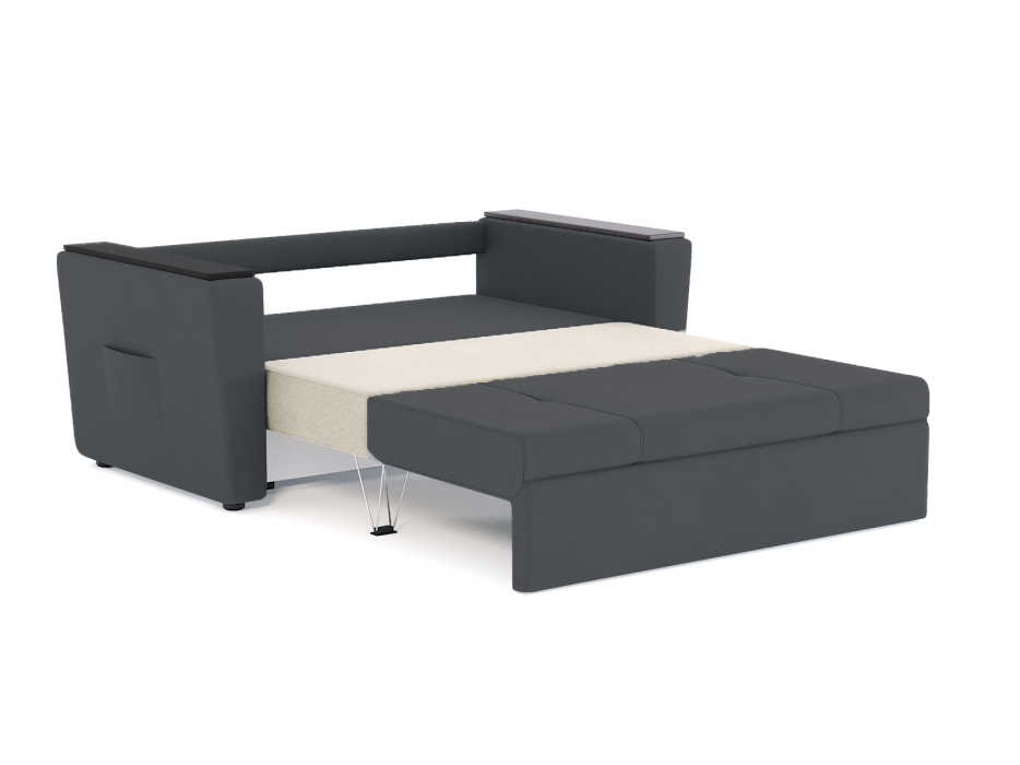 Диваны еврокнижки, Диван-кровать Дубай Майами еврокнижка-трехсекционная, велюр