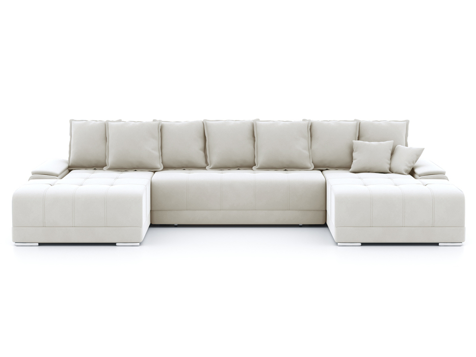 Гостиная, Диван-кровать П-образный Нордвикс, велюр