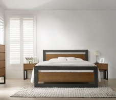 Кровати 120 см, Кровать в стиле лофт Чарльстон 1.2