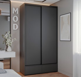Шкаф-купе 2-дв  MOD 1200 лдсп/лдсп  (в2390*ш1232*г620)