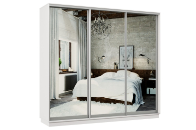 Шкаф-купе Премьер Лайт 63 (01;01;01) трехдверный