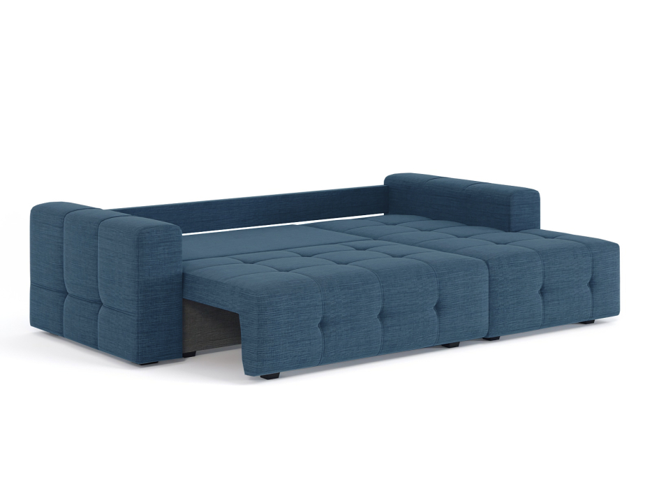 Диваны угловые в гостиную, Диван-кровать угловой Прадо, еврокнижка, рогожка Люкс