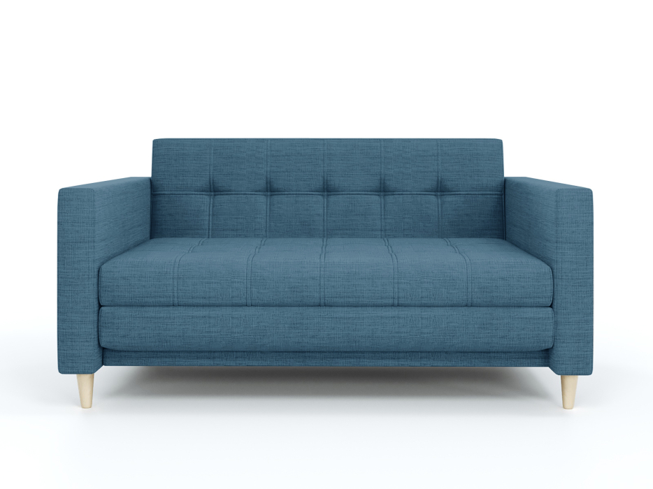 Диваны еврокнижки, Диван-кровать еврокнижка Квадро, рогожка Люкс