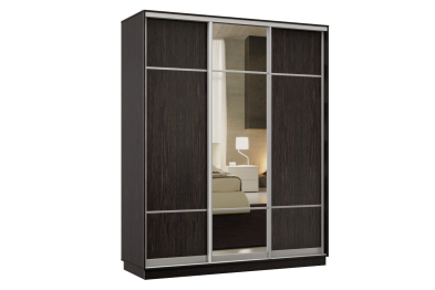 Шкаф-купе Премьер Лайт 36 (08;11;08) трехдверный