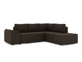 Диван-кровать угловой Хавьер  ПБ еврокнижка, рогожка Люкс