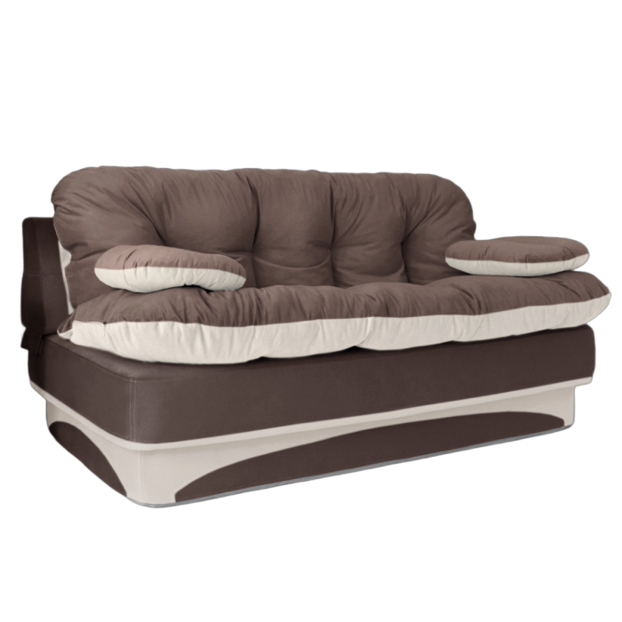 Дизайнерские диваны для гостиной, Бескаркасный диван-кровать Клиффорд 1950*930 мм велюр