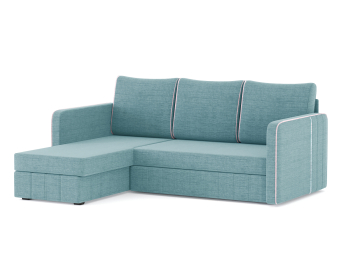 Диван-кровать угловой Cлим дельфин, рогожка