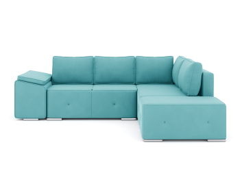 Диван-кровать угловой Хавьер  ПБ еврокнижка, велюр