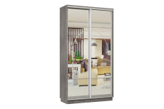 Шкафы-купе, Шкаф-купе Премьер Лайт 01 (11;11) двухдверный
