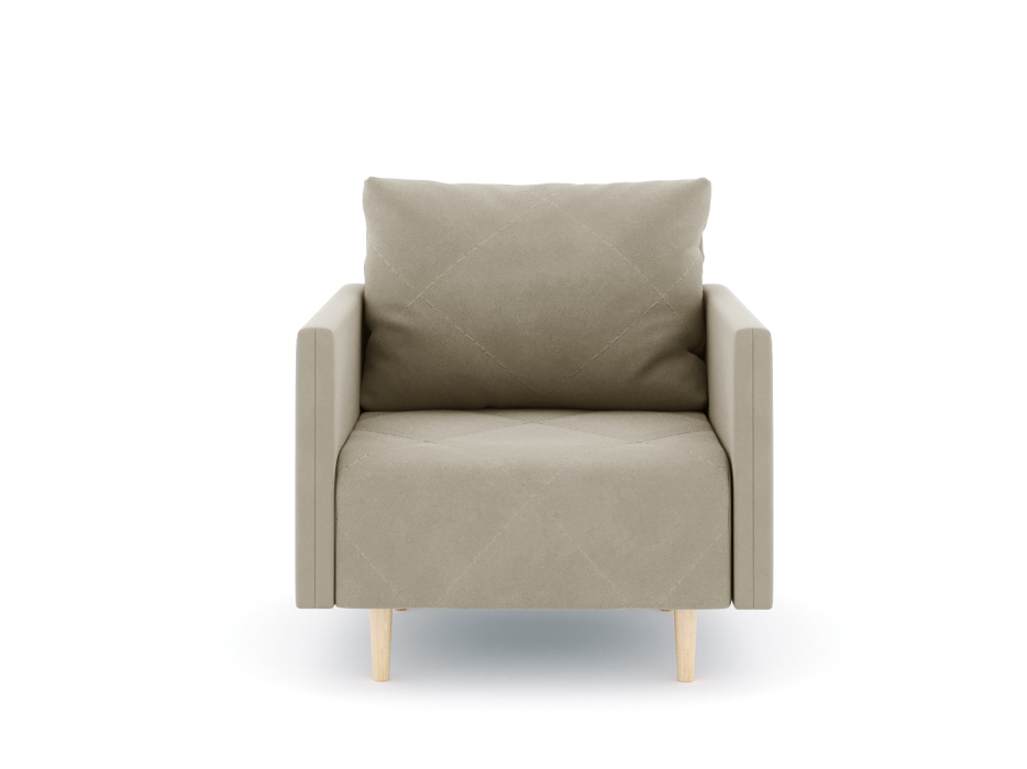 Кресло для отдыха, Кресло для отдыха Милли с подлокотниками, велюр