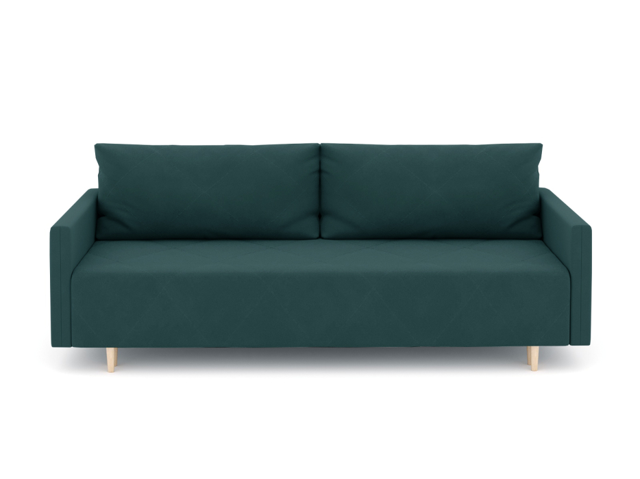 Диваны еврокнижки, Диван-кровать Милли с подлокотниками, велюр