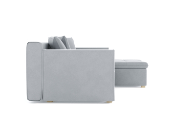 Диван угловой Чикаго без механизма, велюр