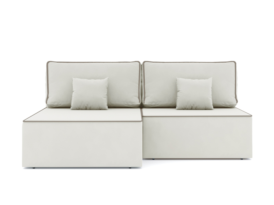 Диваны угловые в гостиную, Диван-кровать угловой еврокнижка Блюм Некст, велюр