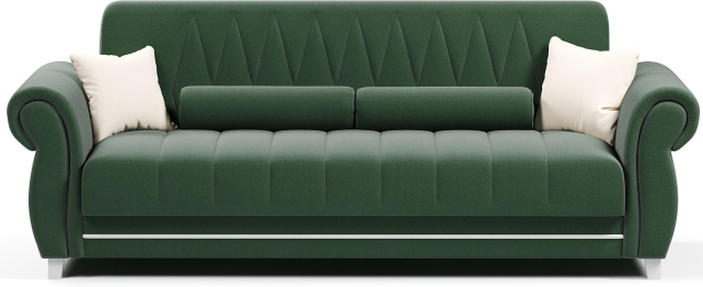 Диван-кровать прямой Роуз книжка,велюр