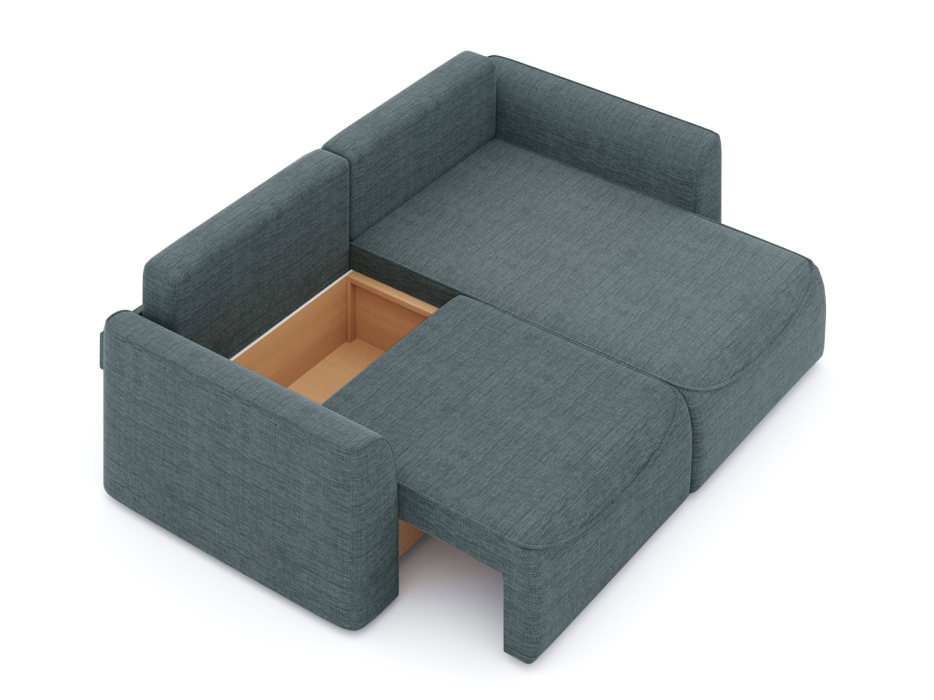 Мягкая мебель, Диван-кровать угловой Рафаэль еврокнижка НПБ, рогожка Люкс