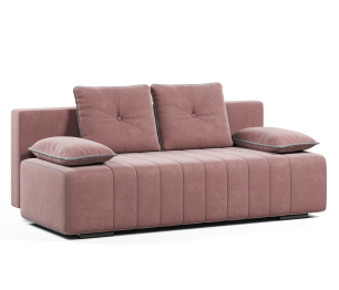 Диван-кровать прямой Лестер аккордеон-евро, велюр