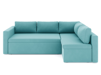 Диван-кровать угловой Мансберг дельфин, велюр