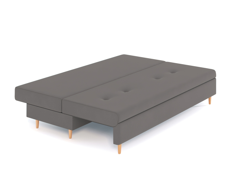 Диваны еврокнижки, Диван-кровать Белфаст без подлоктоников еврокнижка, велюр