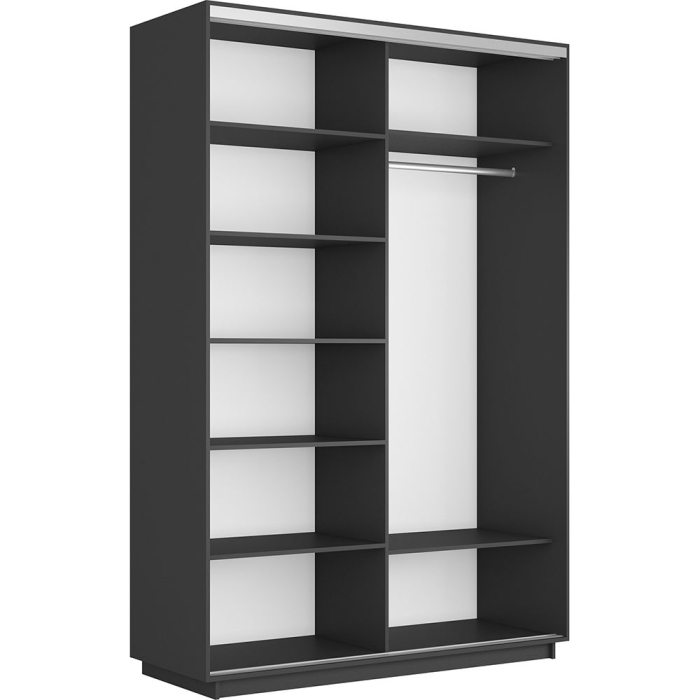 Шкафы-купе 2-х дверные, Шкаф-купе Экспресс 2-х дверный Фотопечать Калейдоскоп Стекла 120х60х240